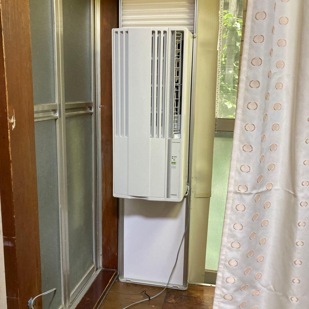 コロナ 2024年製　窓用エアコン CW-1624R(保証書付)