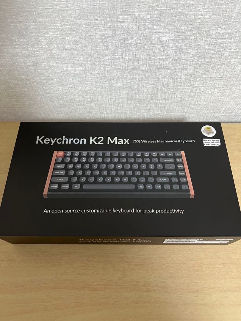 【No6様】Keychron K2 Max スペシャルエディション バナナ軸