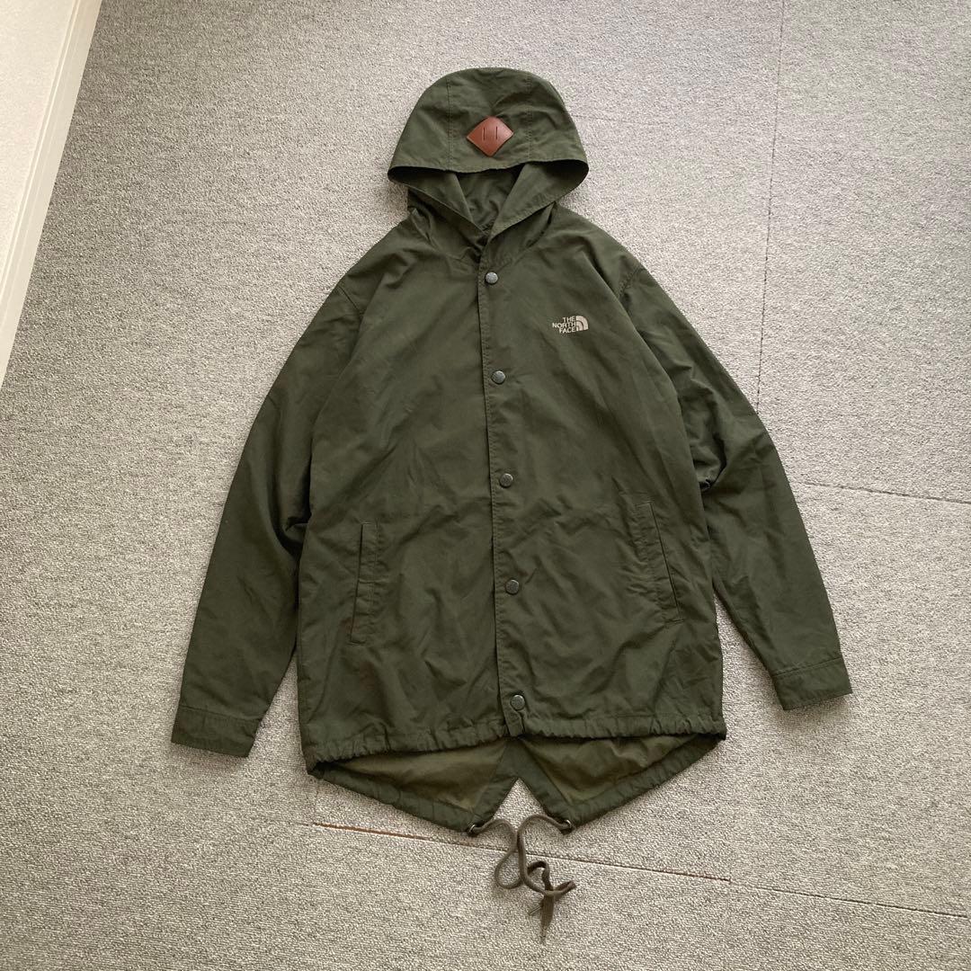 【とても美品】Mサイズ THE NORTH FACE フード付きモッズコート