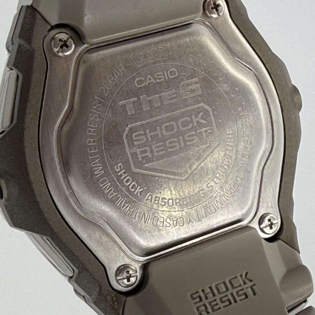 CASIO G-SHOCK GW-1400DJ 電波ソーラー メタル アナデジ