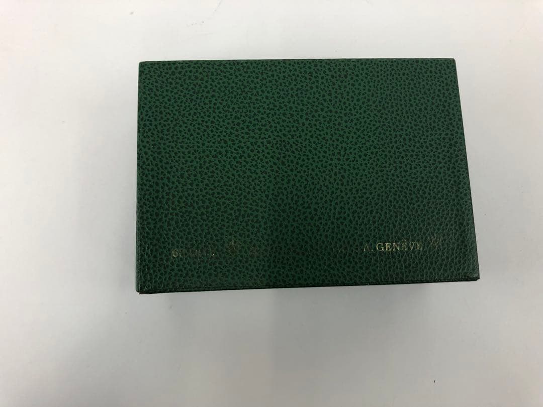 C*須様 ロレックス　空き箱　外箱　内箱　取説　小冊子　グリーン
