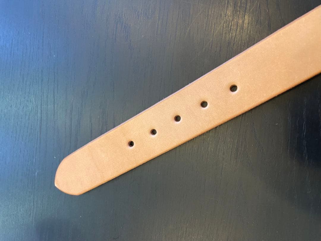 【新品】sugar cane シュガーケーンベルト34inc ベージュ　タグ付