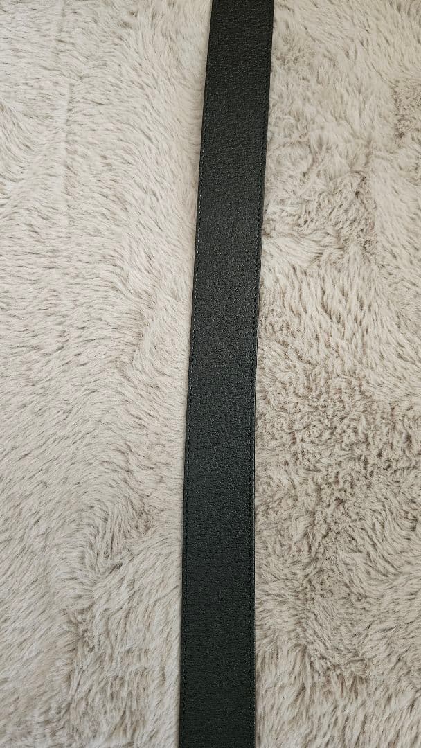 【美品　箱付】　GUCCI　レザーベルト 【ブラック】