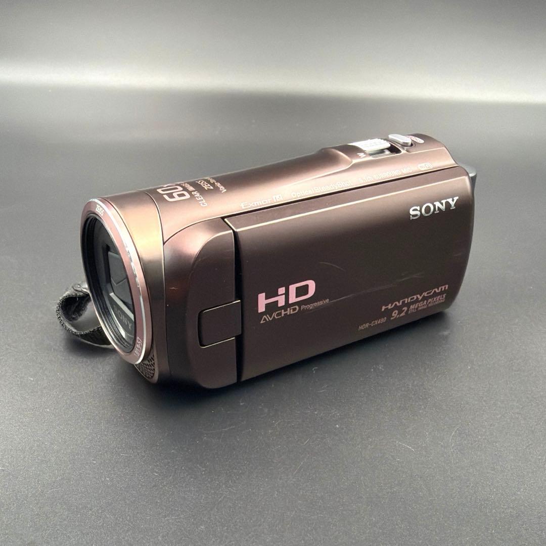 SONY HDR-CX480 ブラウン ソニー ビデオカメラ HD