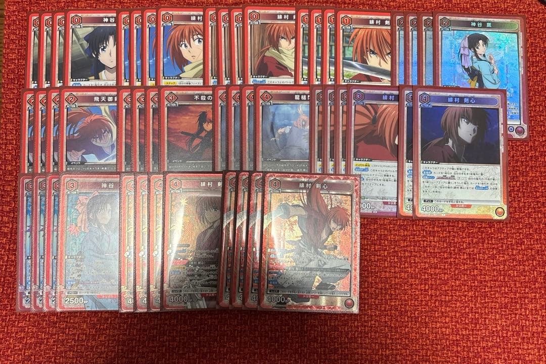 ユニオンアリーナ　るろうに剣心　剣心　デッキ　まとめ