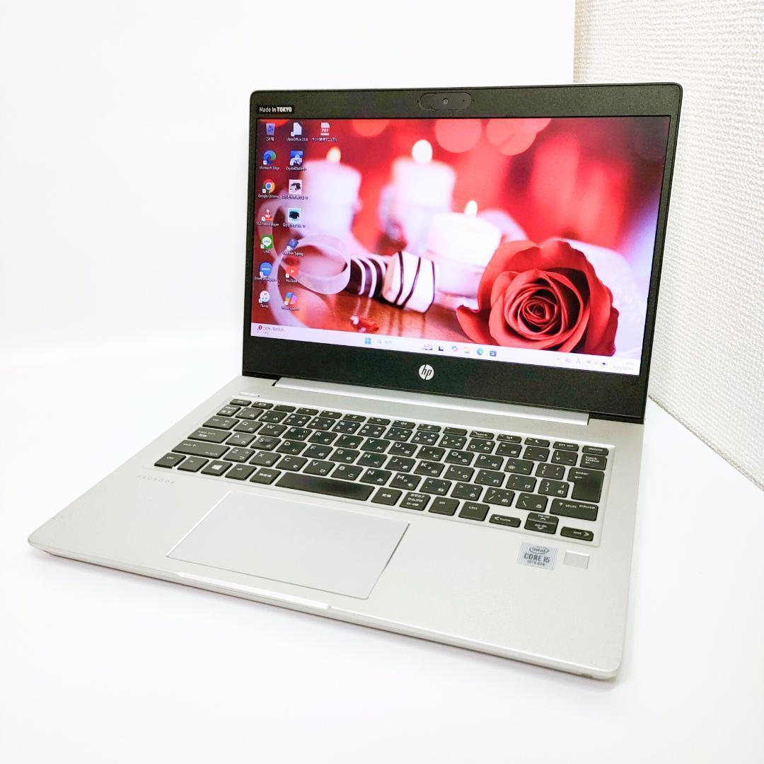 第10世代i5✨️SSD/Windows11/HP/カメラ付き小型ノートパソコン