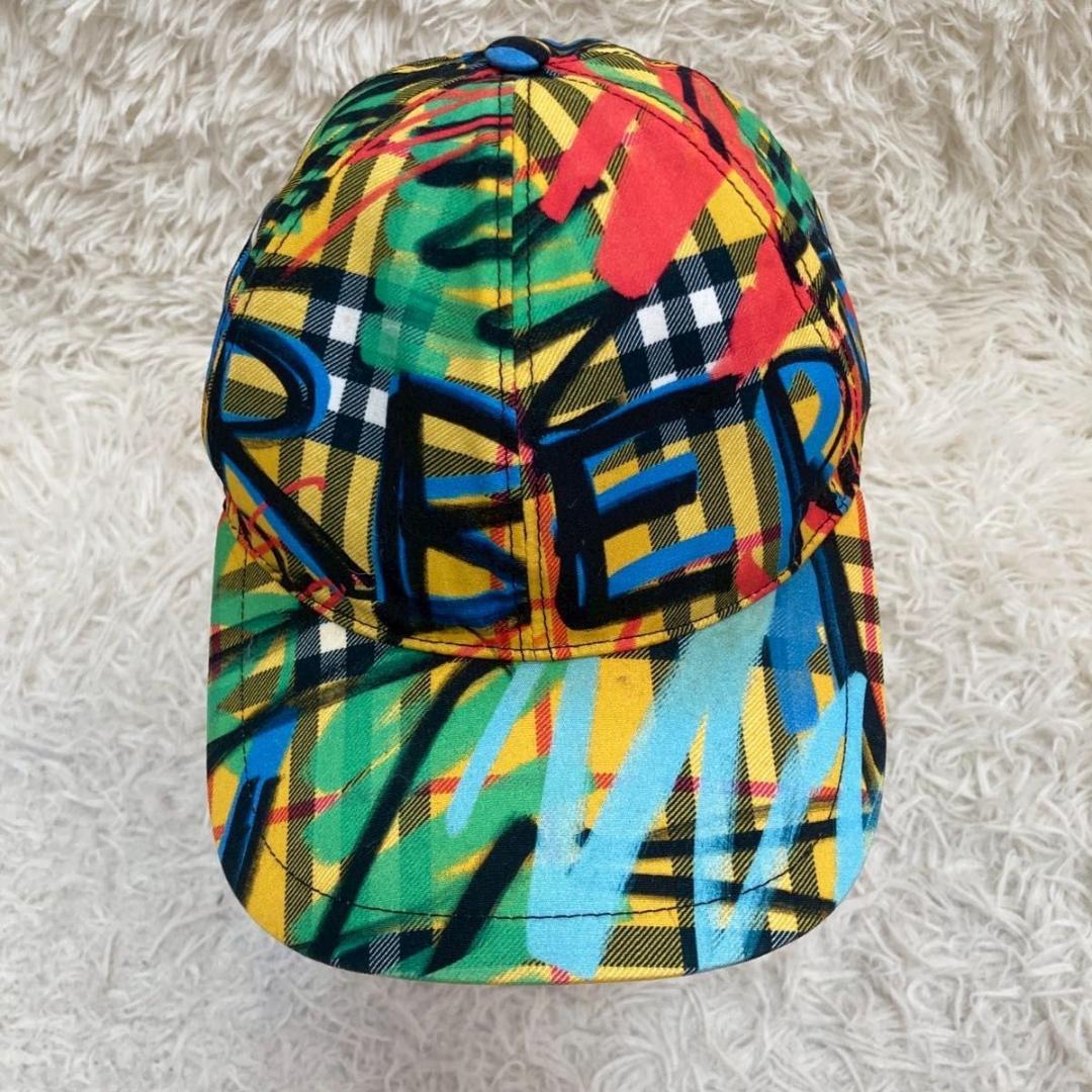 Burberry ベースボールキャップ マルチカラー S ロゴ