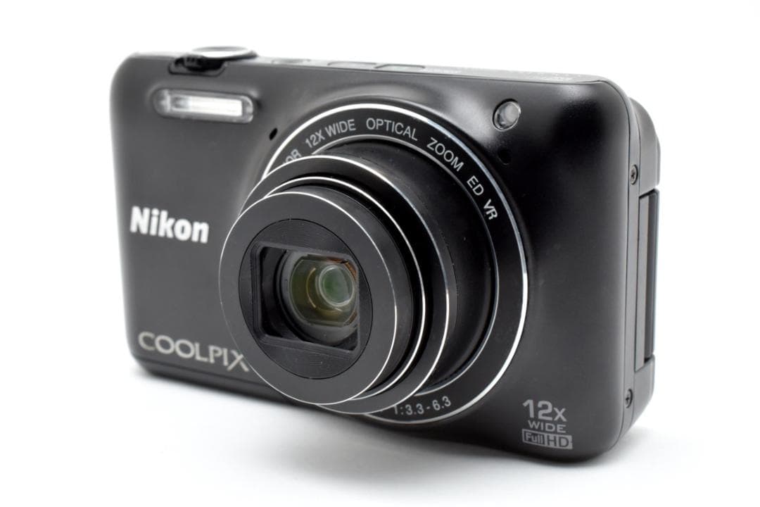 Nikon COOLPIX S6600 ブラック デジタルカメラ コンデジ