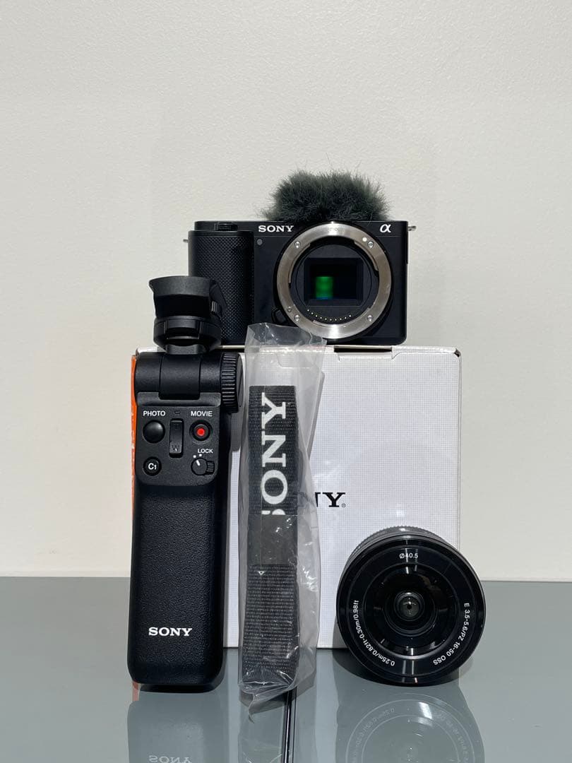 SONY レンズ交換式デジタルカメラZV-E10 シューティンググリップセット