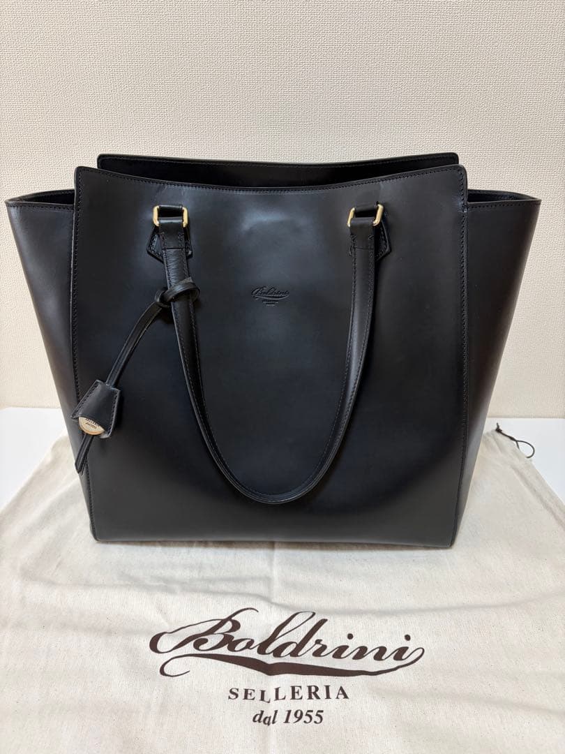 ボルドリーニセレリア Boldrini Selleria: レザー トートバッグ