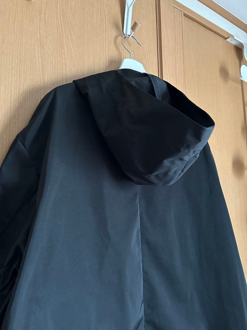未使用品 MBハイエンドレインコートwithバッグ ブラック ソロテックス