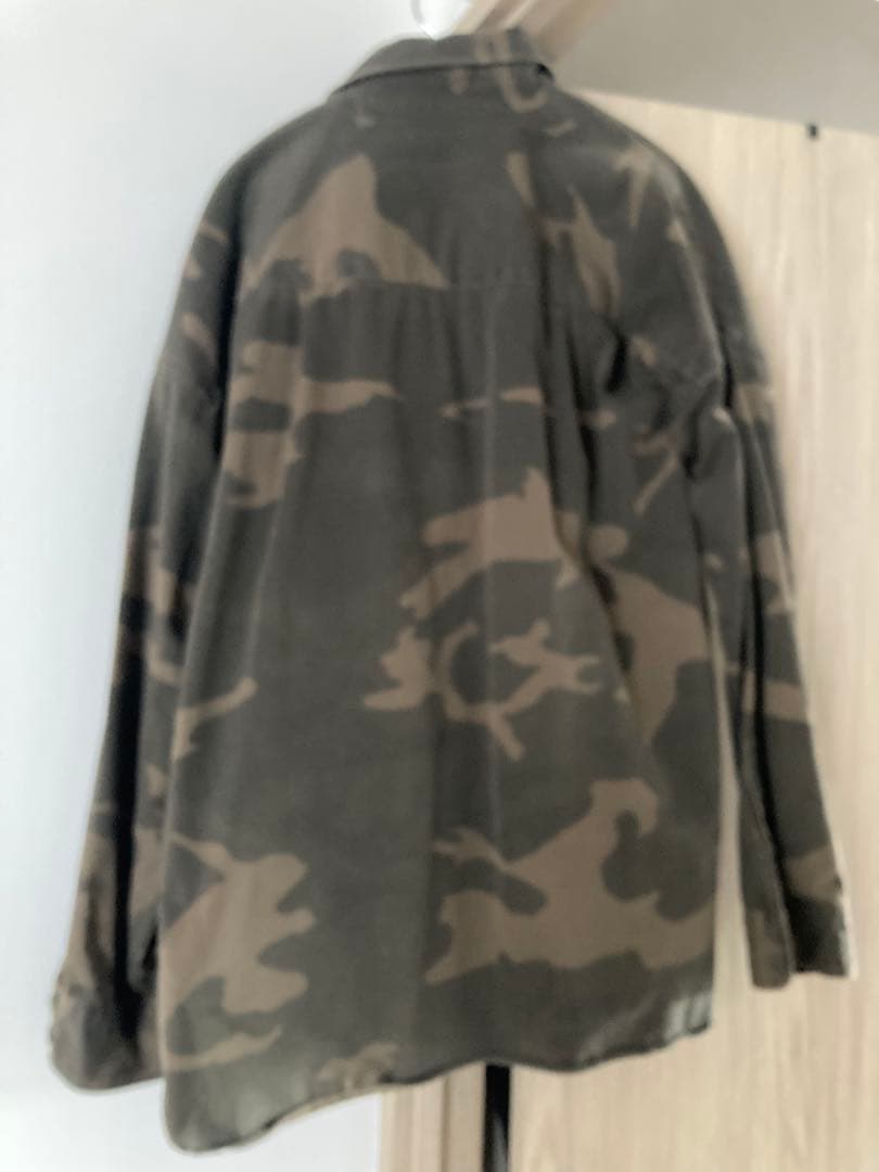 アパルトモンDEUXIEME CLASSE迷彩BIGオーバーシャツ（38）