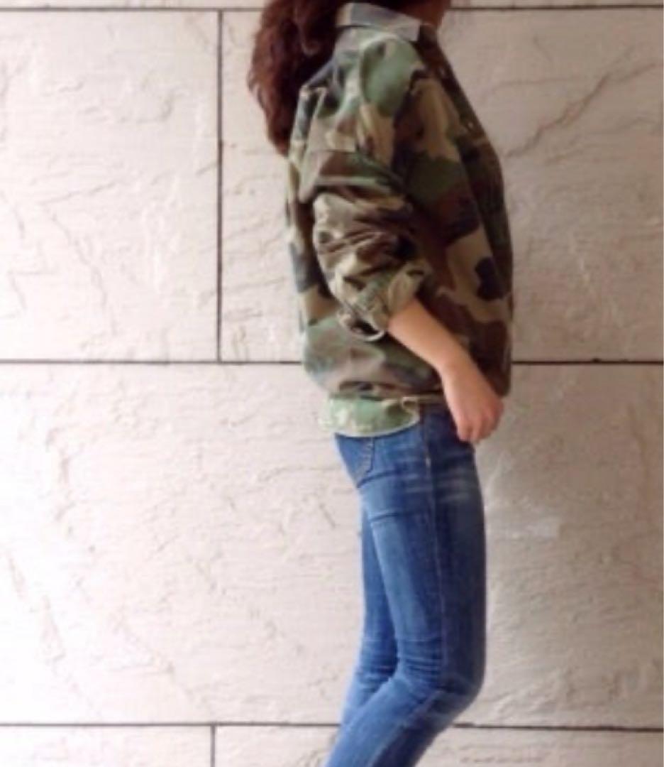 アパルトモンDEUXIEME CLASSE迷彩BIGオーバーシャツ（38）