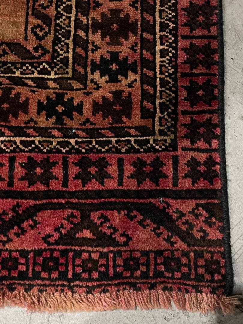 ⚪︎Vintage Rug⚪︎233cm×74cm　バルーチ族　ペルシャ　80s
