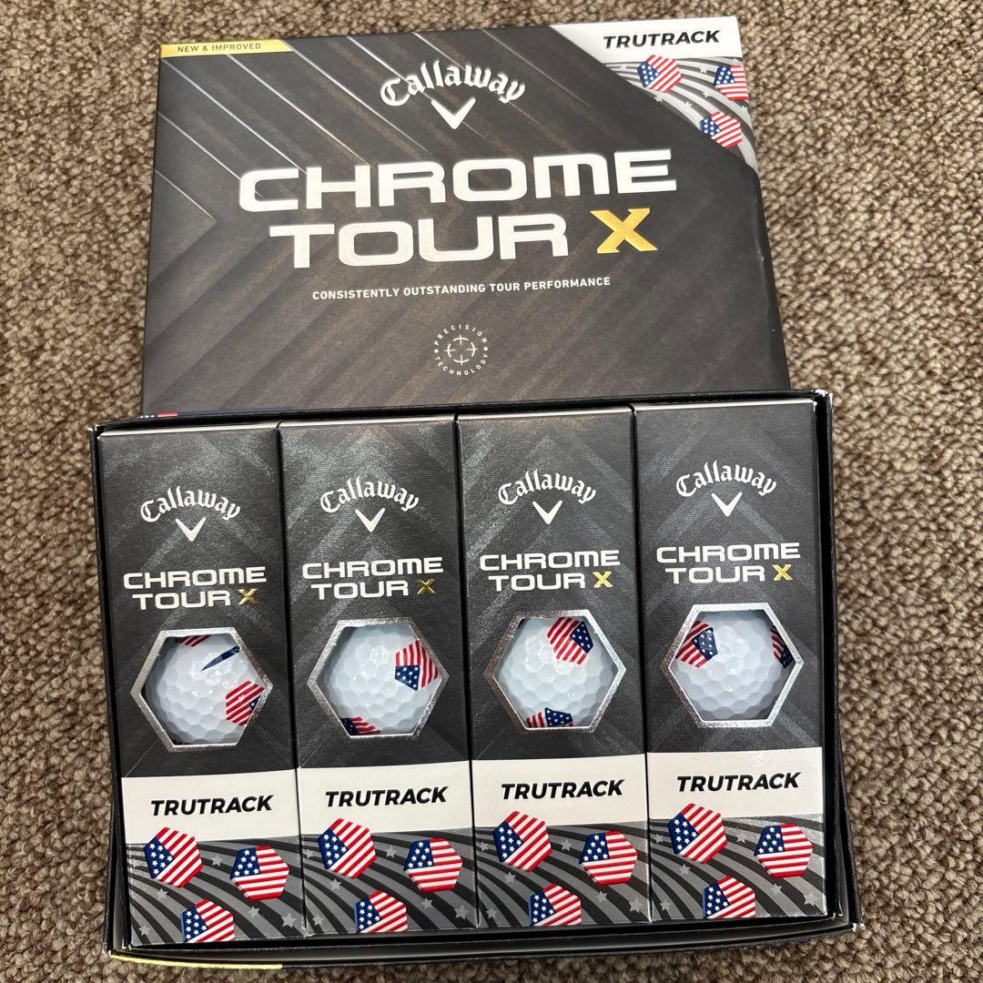 キャロウェイ　クロムツアーＸ　ゴルフボール　2ダース　新品