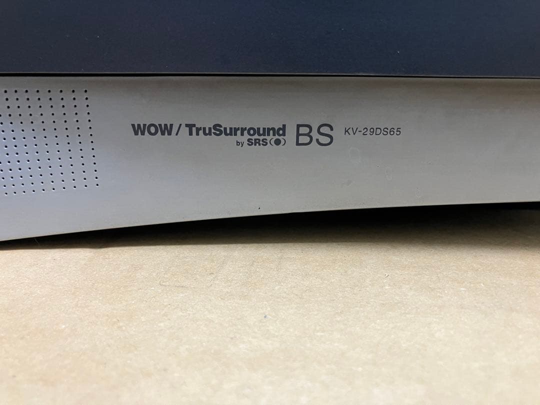 H*J様 SONY ブラウン管29インチ2005年製 トリニトロンKV-29DS