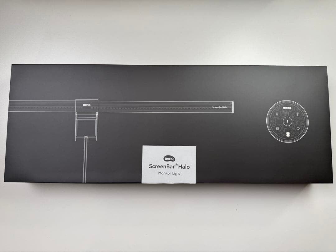 【美品】BenQ ScreenBar Halo モニターライト