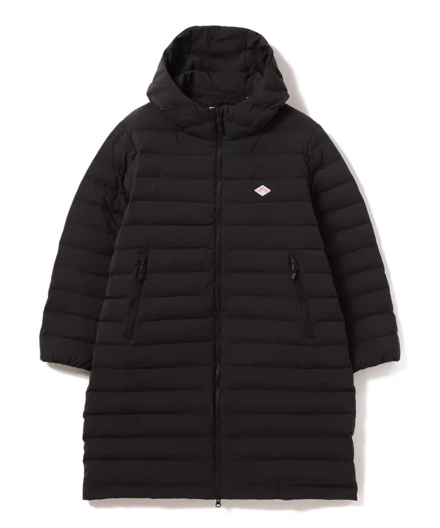 Dantonダントン ミドルダウン フードコート BLACK S