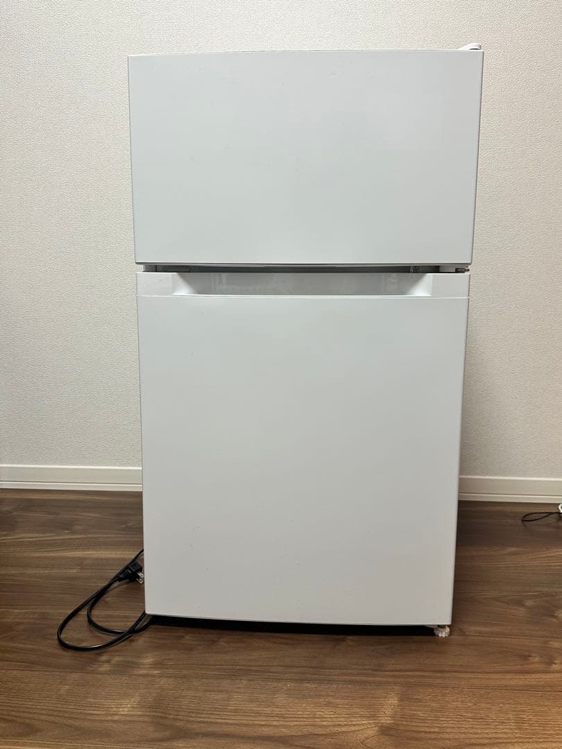 PRC-B092D-W 冷蔵庫 87L