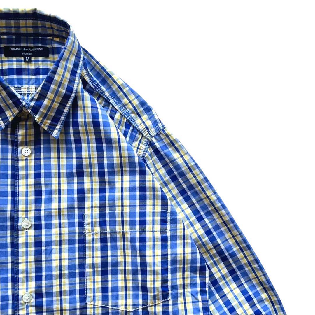 【00s 美品】COMME des GARCONS HOMME/三本針/シャツ