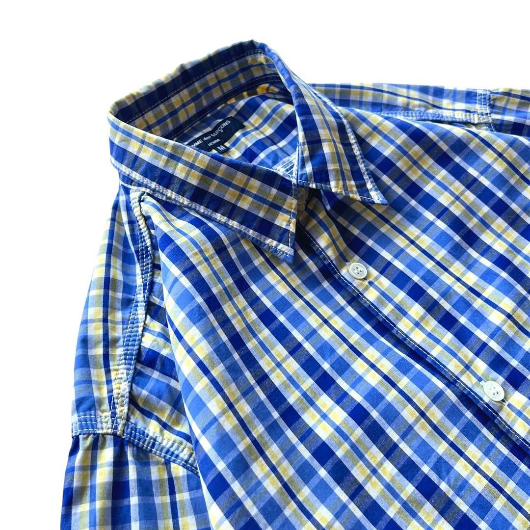 【00s 美品】COMME des GARCONS HOMME/三本針/シャツ