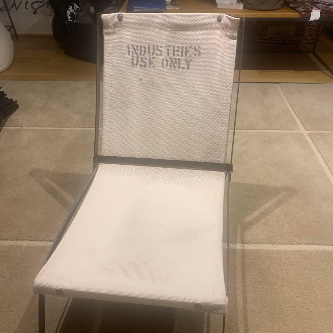 PUEBCO 折りたたみ椅子 アイアン