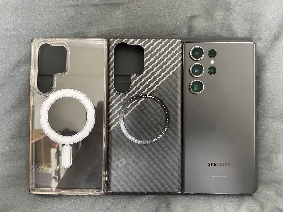 Samsung Galaxy S23 Ultra 本体 + ケース