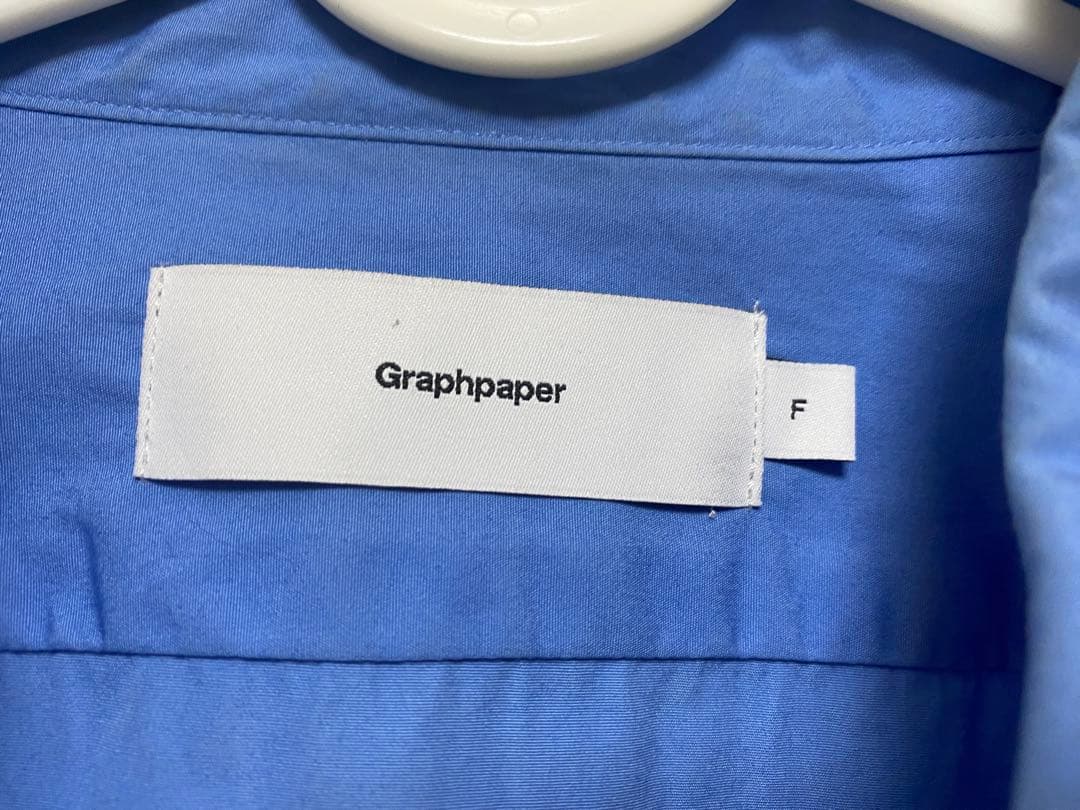 Graphpaper 青 長袖シャツ F