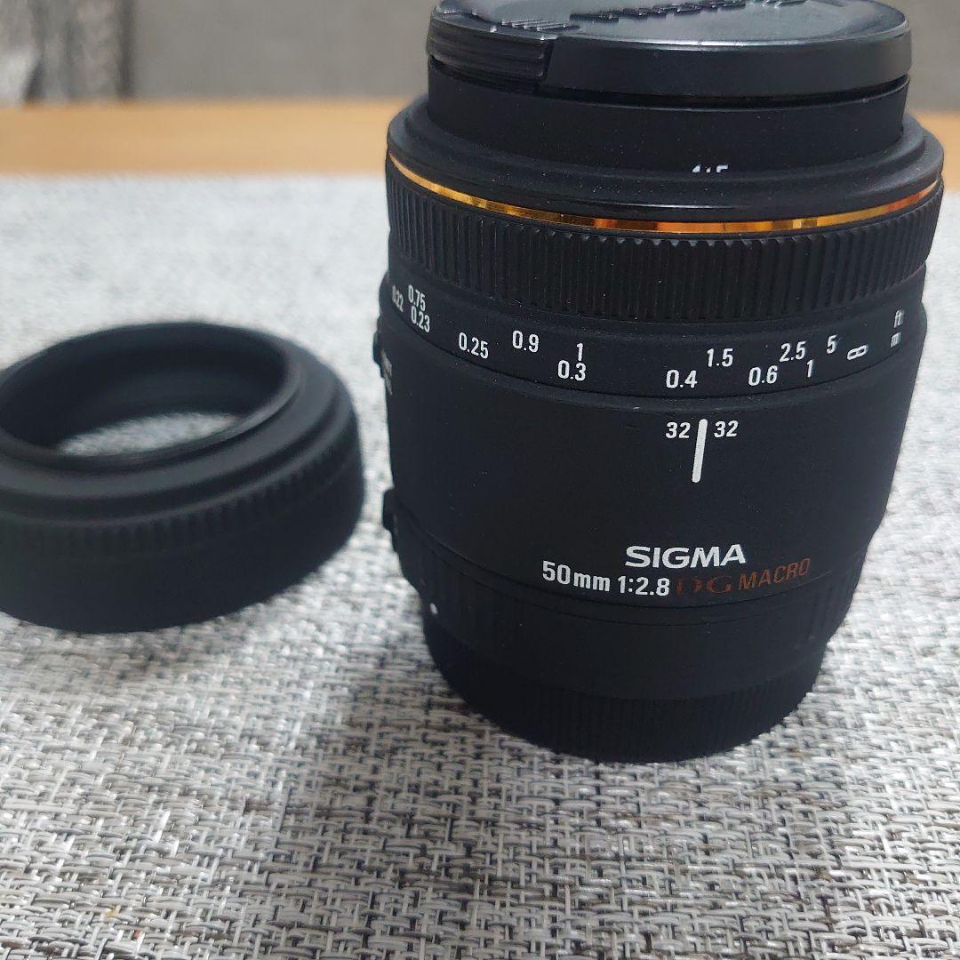SIGMA 50mm F2.8 EX DG MACRO レンズ EFマウント