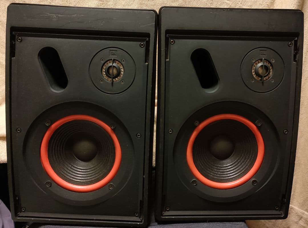 JBL Control 5 オレンジ色！新品エッジ（Ｒ７/５月交換）の激レア物！