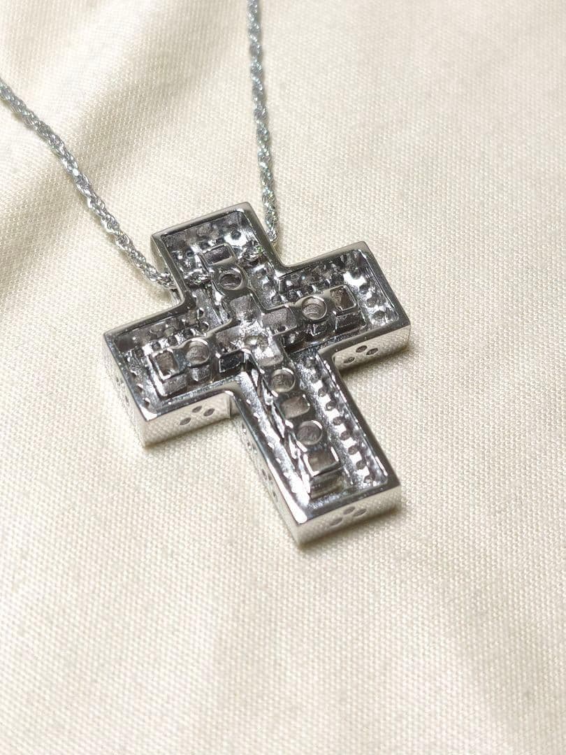 クロスネックレスシルバー 45cm※DAMIANI ダミアーニ ベルエポック風