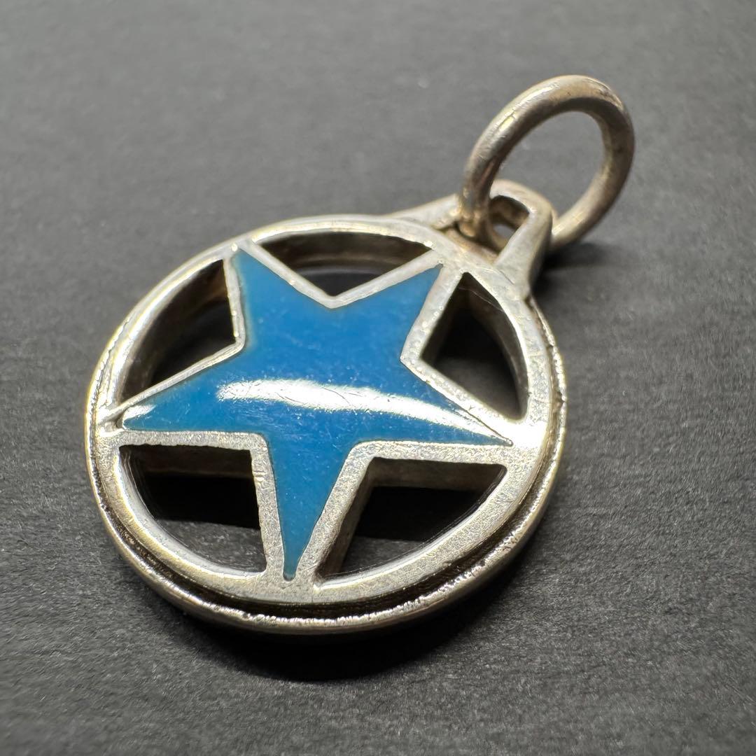 【星型 silver925】ターコイズ ネックレストップ