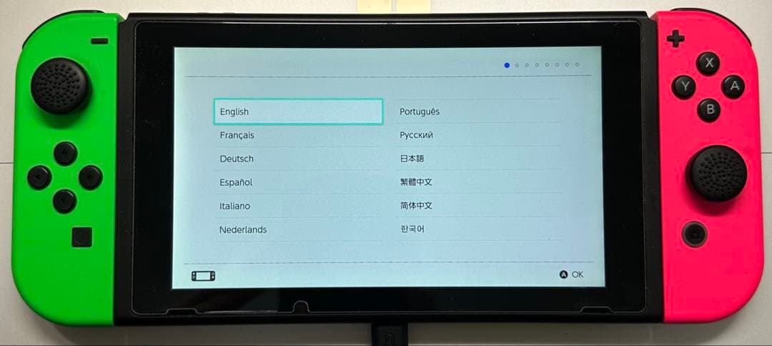 ⭕️お得品❗️Nintendo Switch 本体グリーン・ピンク コントローラー付