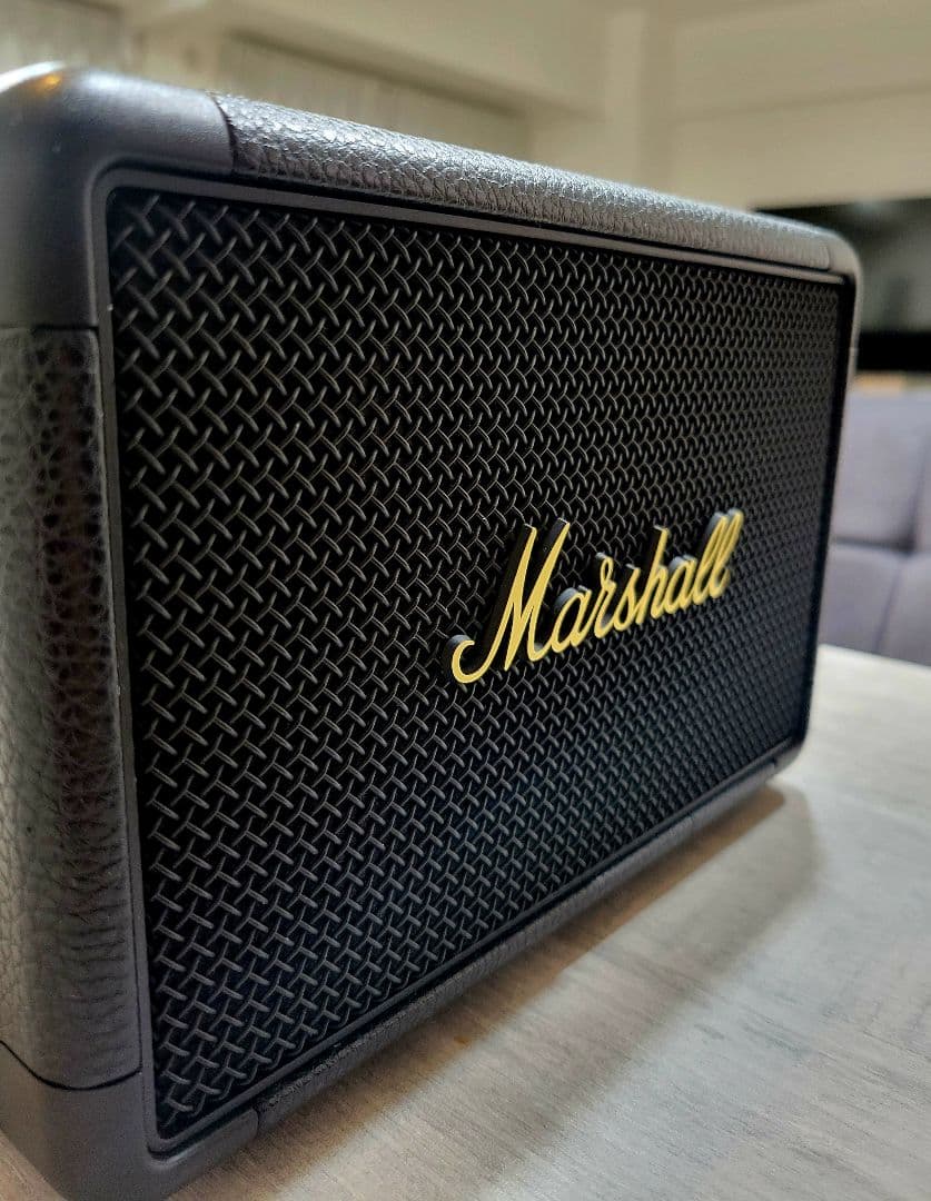 Marshall Kilburn II ブラック&ブラス ワイヤレススピーカー