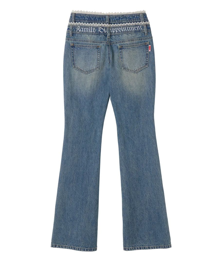 パンツ SCULPTOR Double Waist Boots Cut Denim XS