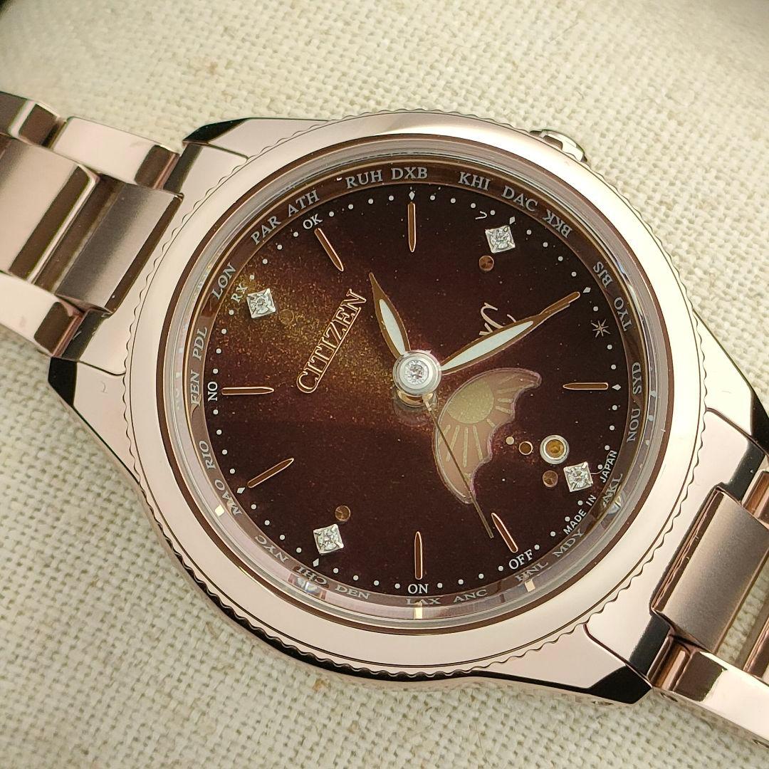 ◆限定◆極美品 CITIZEN XC/ クロスシー 砂時計 電波時計( ルキア