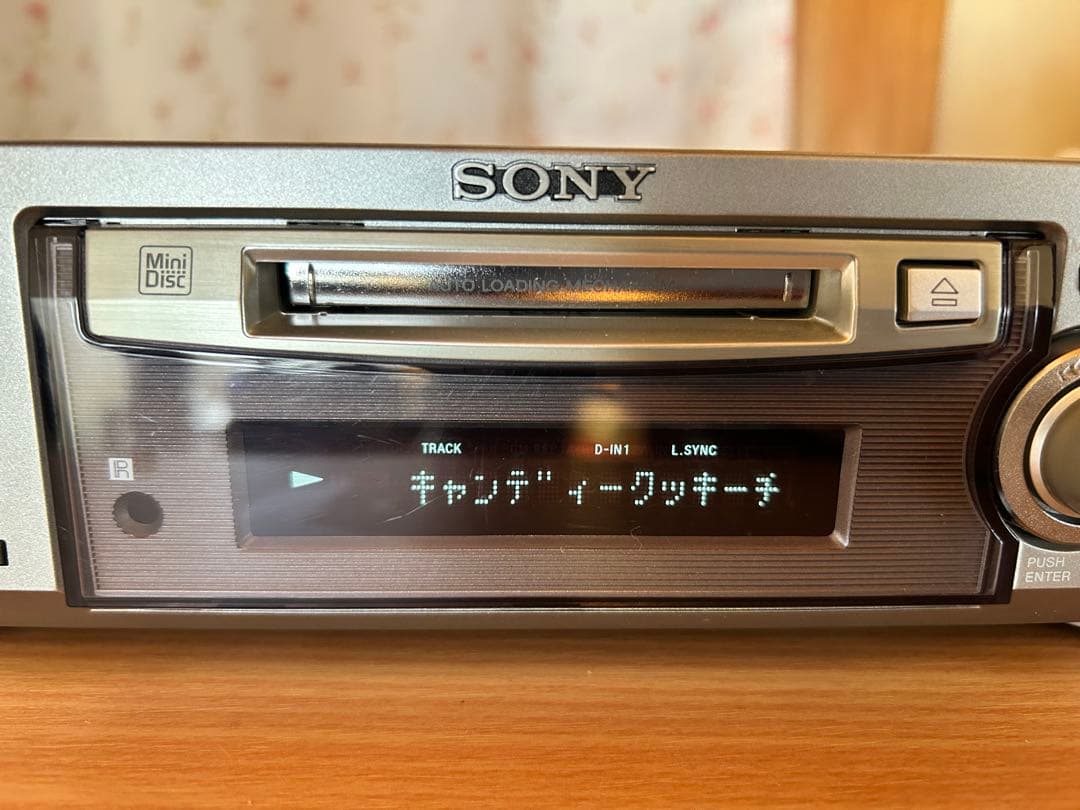 【整備済】SONY MDデッキ MDS-S50