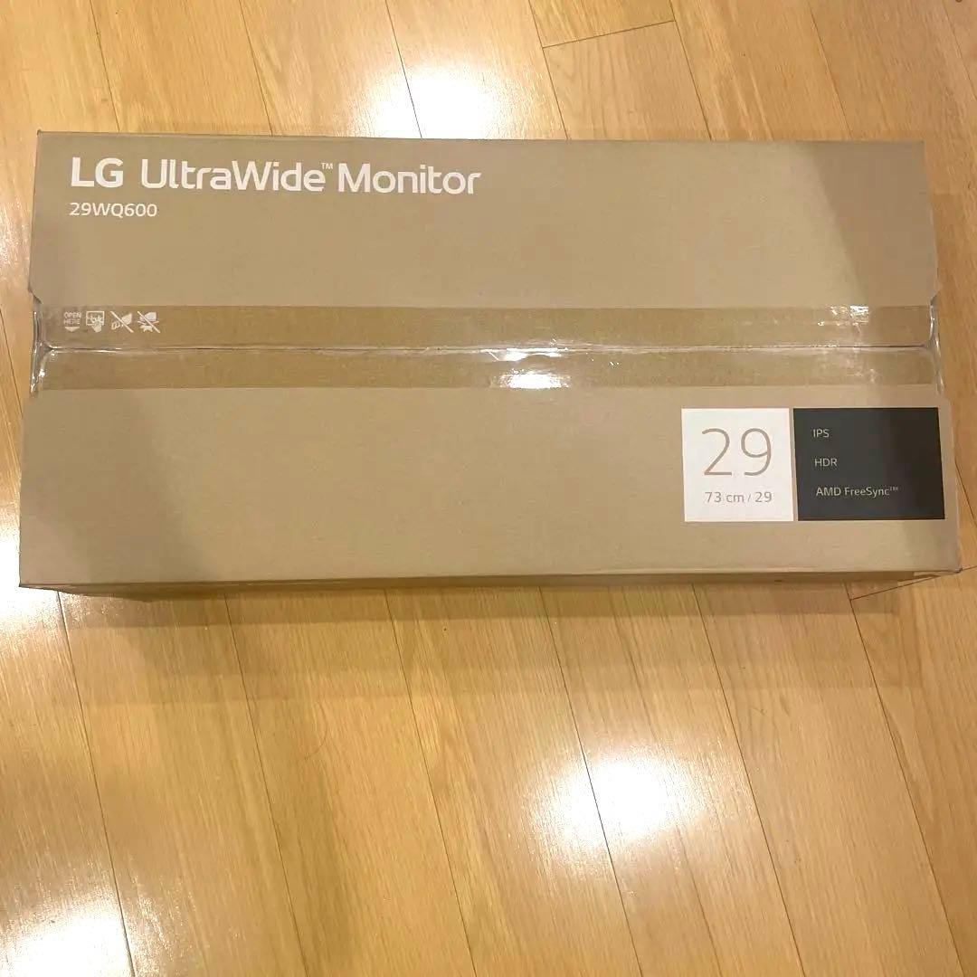 【ほぼ未使用】LG 29WQ600-W 29インチ ウルトラワイドモニター