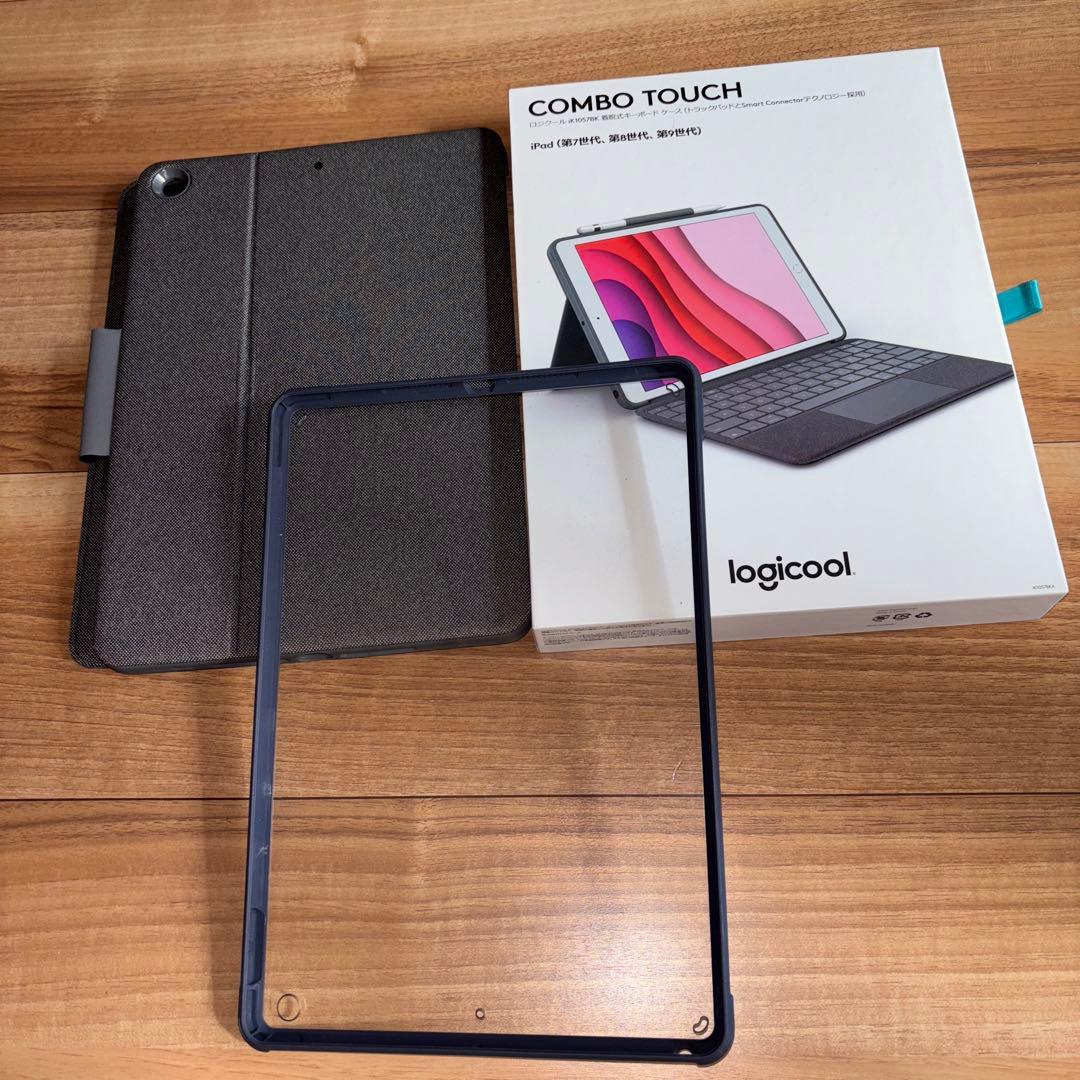 iPadとlogi キーボードケース グレー　セット販売
