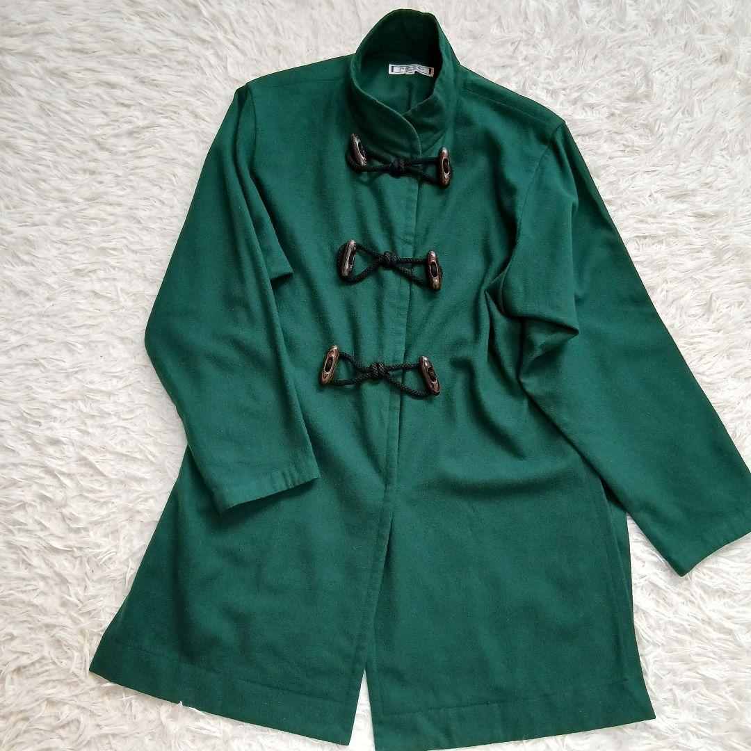 【Yves Saint Laurent】ヴィンテージ　薄手　ダッフルコート