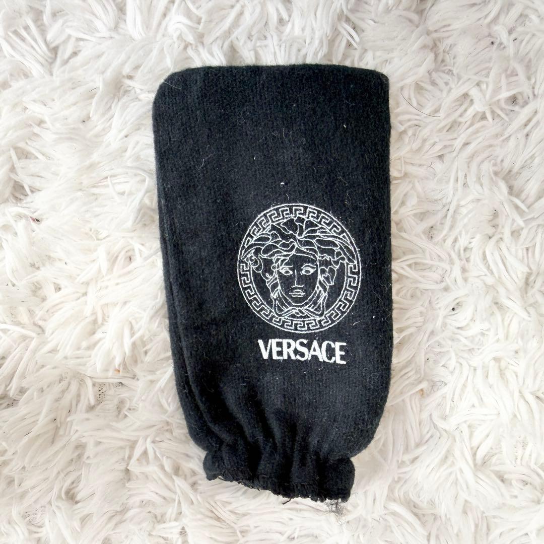 【新品未使用】ジャンニヴェルサーチ メデューサ　ベルト レザー グレカ ブラック