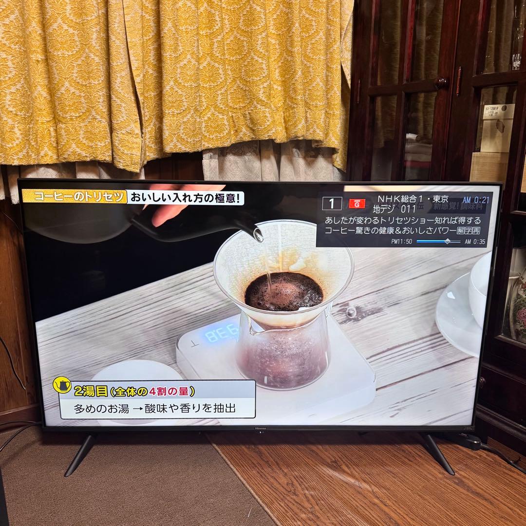 Hisense 50E6G 4K液晶テレビ 50インチ