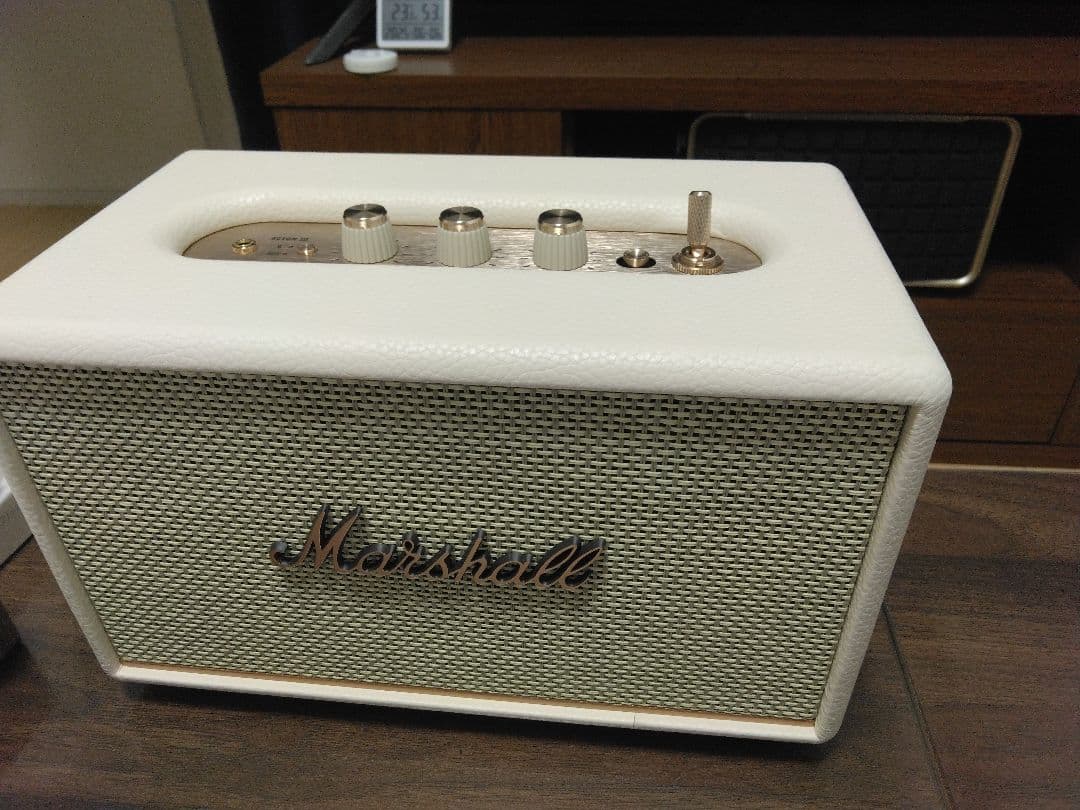 Marshall ActonⅢ 美品Cream Bluetooth スピーカー