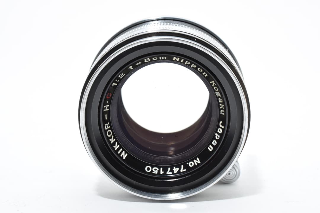 ニコンNikon NIKKOR H C 5cm F2 黒帯 0272