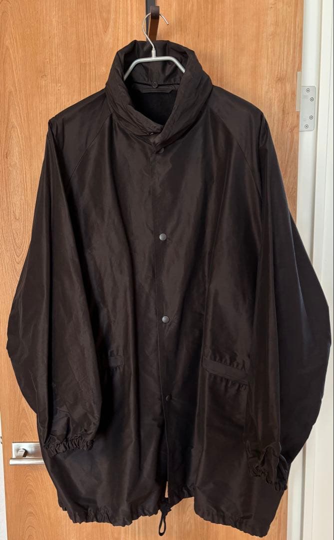 COMOLI 23AW コットンシルクフーデッドコート サイズ3 着用1回