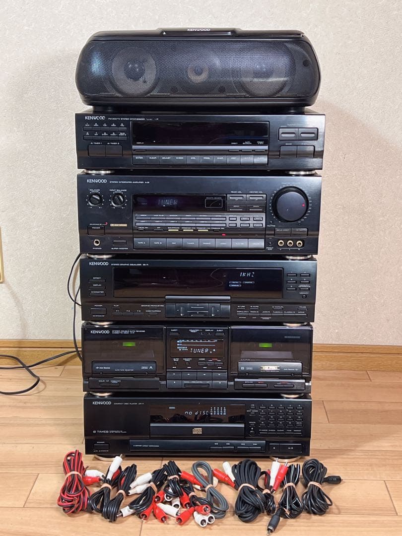 KENWOOD ケンウッド シリーズ　コンポセット稀少　ステレ ジャンク品