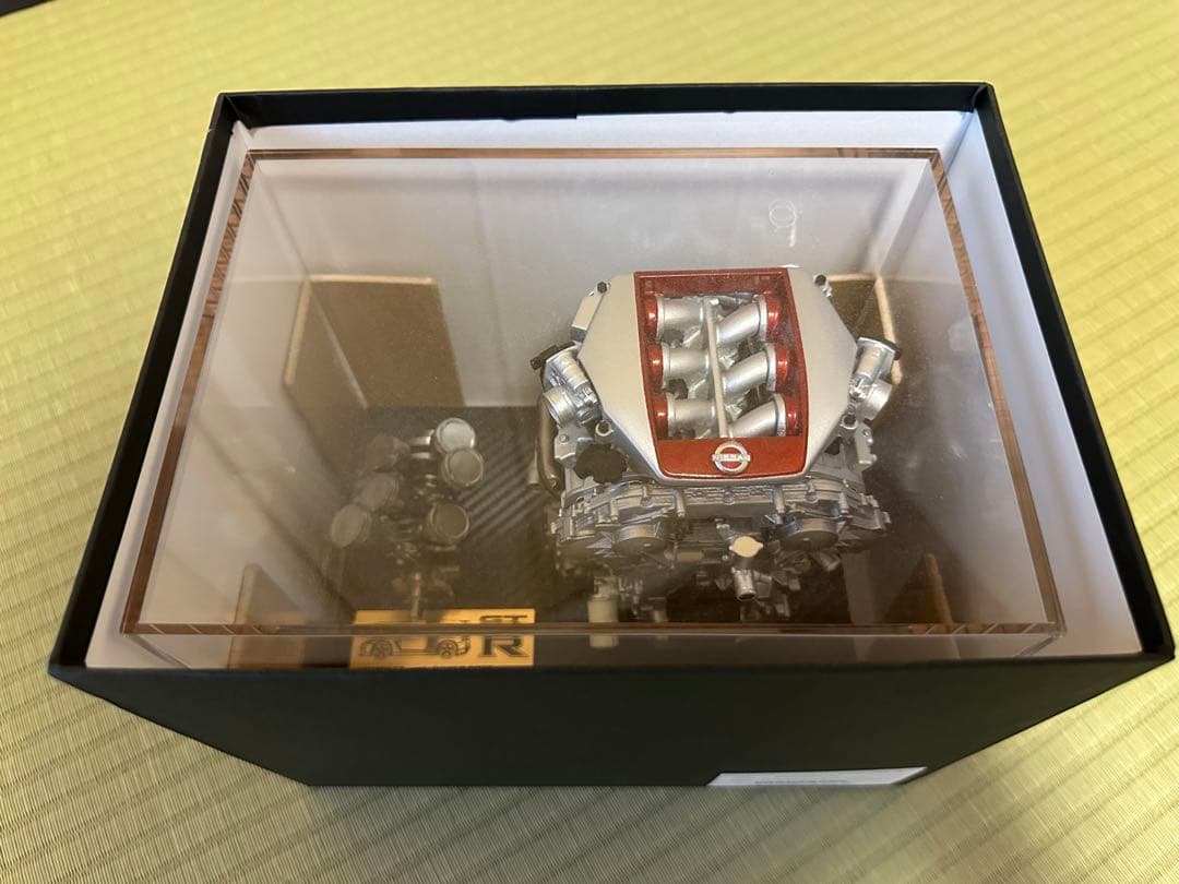 【精密】Nissan GTR35 VR38DETTエンジンモデル
