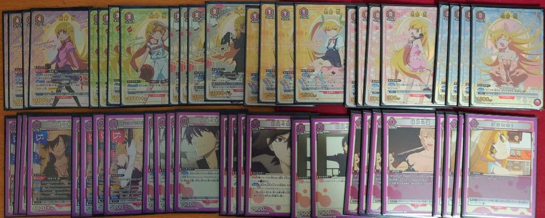 忍野忍のみ★1パラレル　ユニオンアリーナ　物語　紫　暦忍デッキ　傷物語