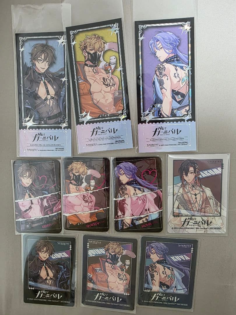 NU:カーニバル カラオケの鉄人 特典　玖夜　ケシー　エイト　八雲