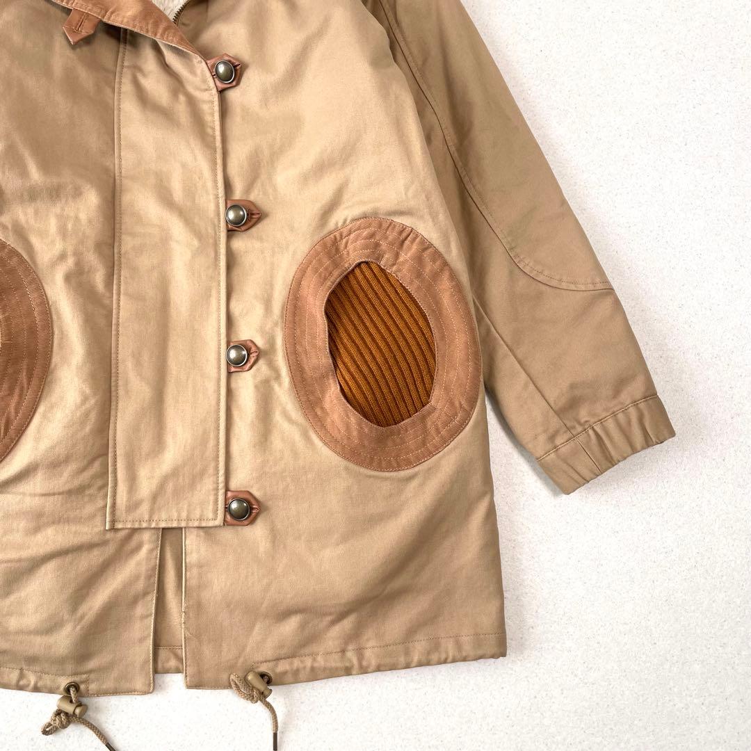 ツモリチサト ボアファーライナー付き モッズコート